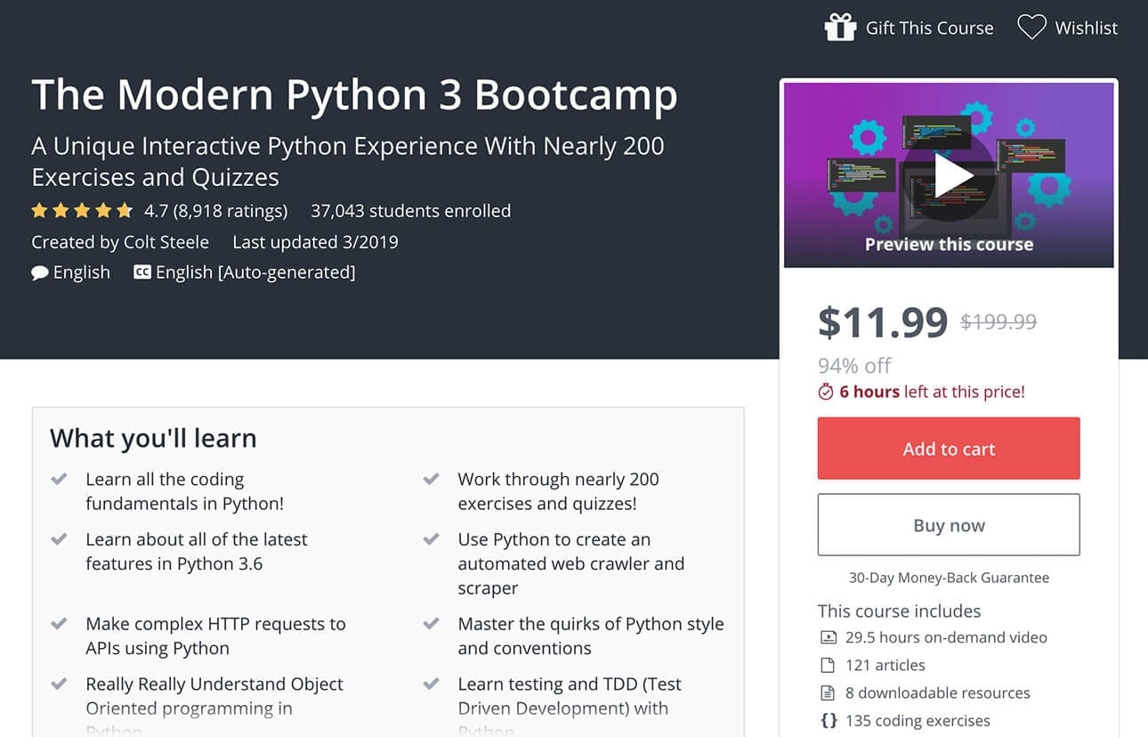 10 Best Python Courses, Classes and Certifications Online - Venture Lessons