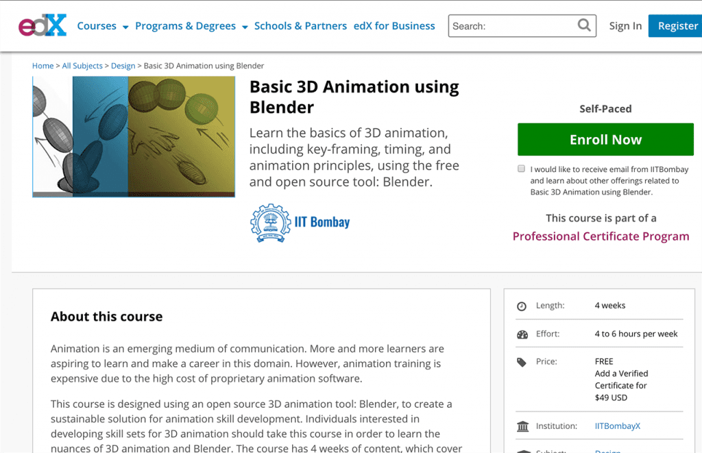 7 Best Animation Courses and Classes with Certificate Online