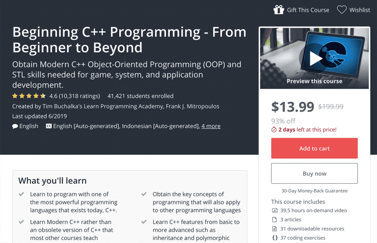 8 Best C++ Programming Classes and Courses + Certificates Online