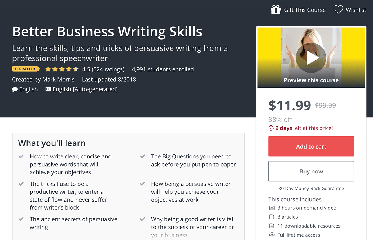 better business writing skills download