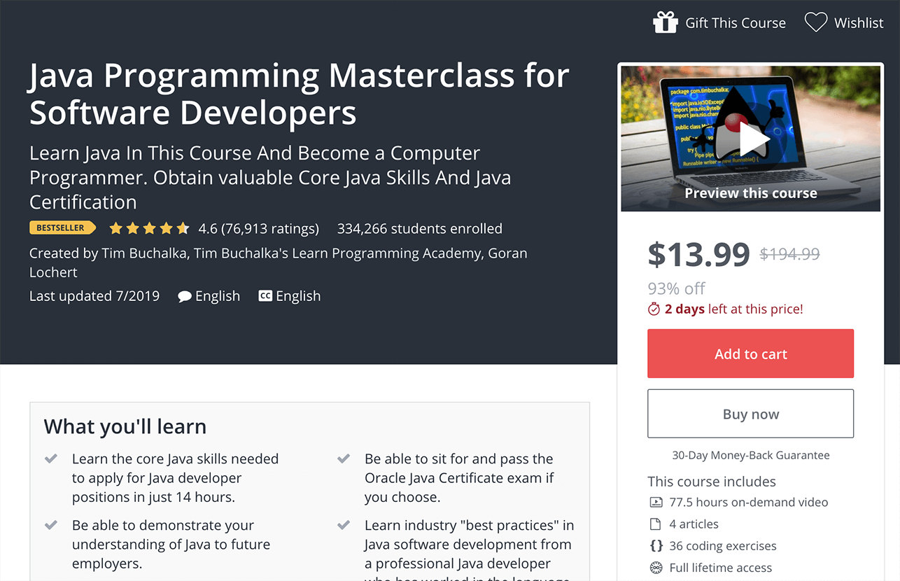 8 Best Java Programming Courses, Classes & Tutorials Online
