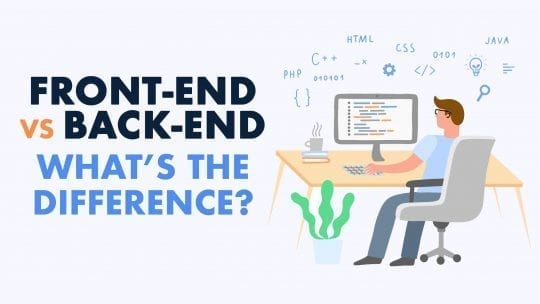 frontend vs backend whats the difference feature image