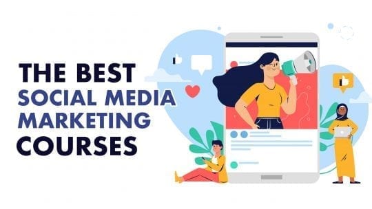 social media marketing courses feature graphic