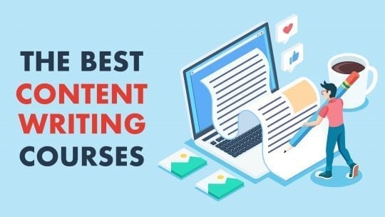 content writing courses feature image