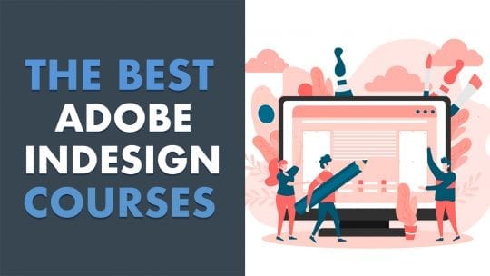 best adobe indesign online courses feature image